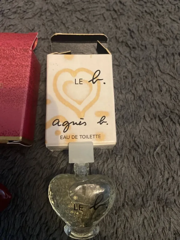 Lot de deux miniatures parfum Tan Giudicelli et Agnès B. - photo numéro 3