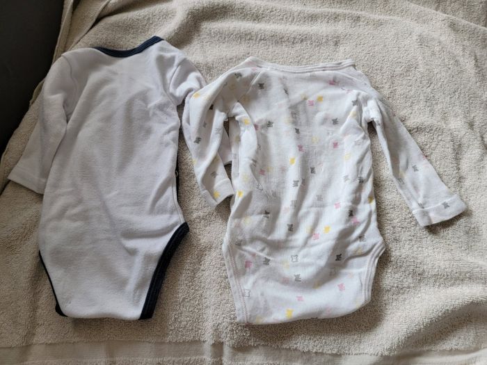 Lot de 7 bodies manches courtes 3 mois garçon - photo numéro 4