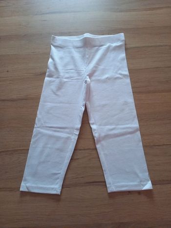 legging court blanc