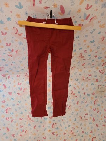 Pantalon bordeaux