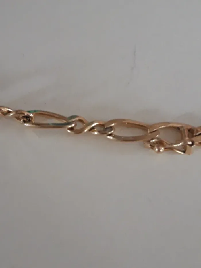 Collier fantaisie doré pendentifs boules - photo numéro 5