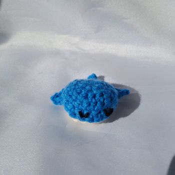 Mini baleine au crochet