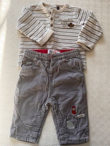 Ensemble garçon 9 mois