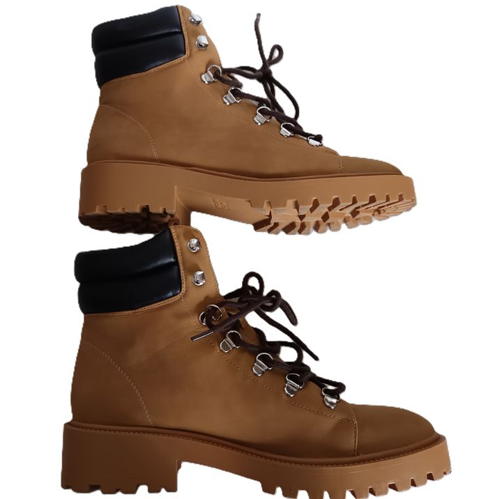 Bottines Marron à lacets de marque Primark Taille 40 EU/9 USA/ UK-IRL 7 - photo numéro 4