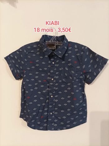 Chemise MC (18 mois)
