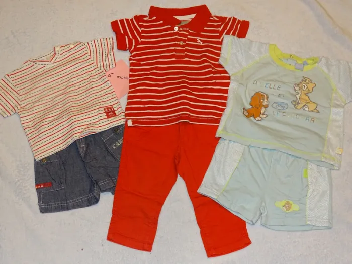 Lot de 3 ensembles 6 mois