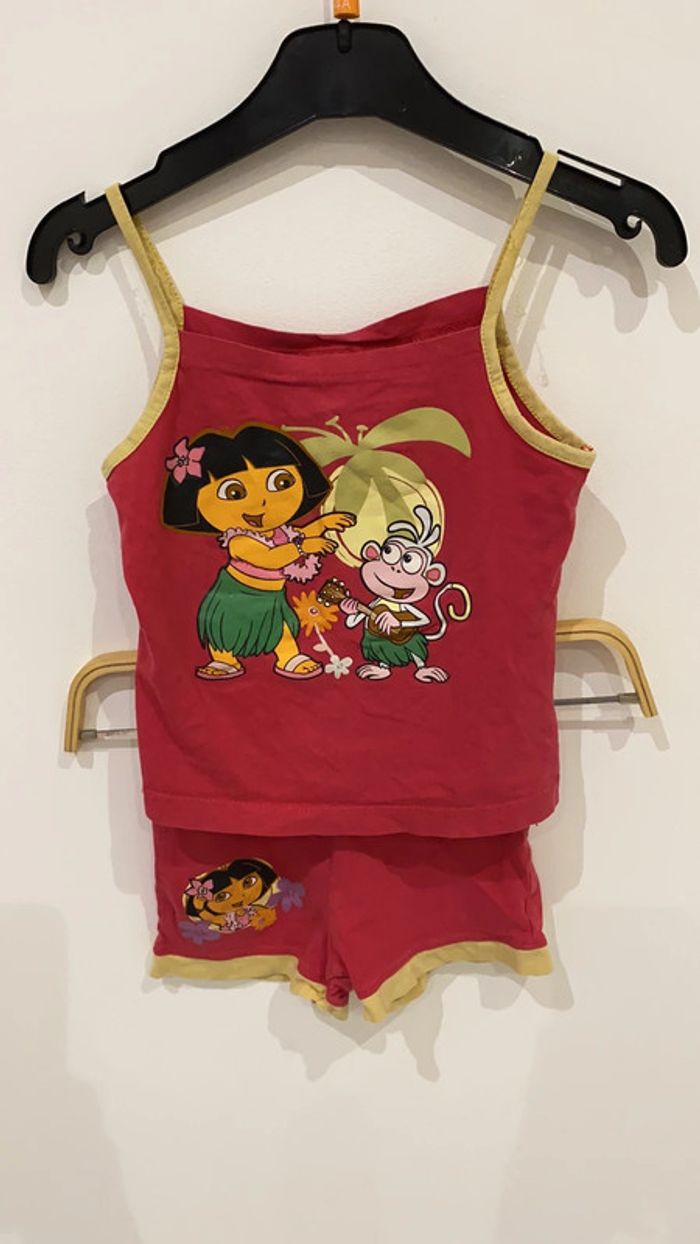 Ensemble Débardeur et short dora l’exploratrice 5 ans