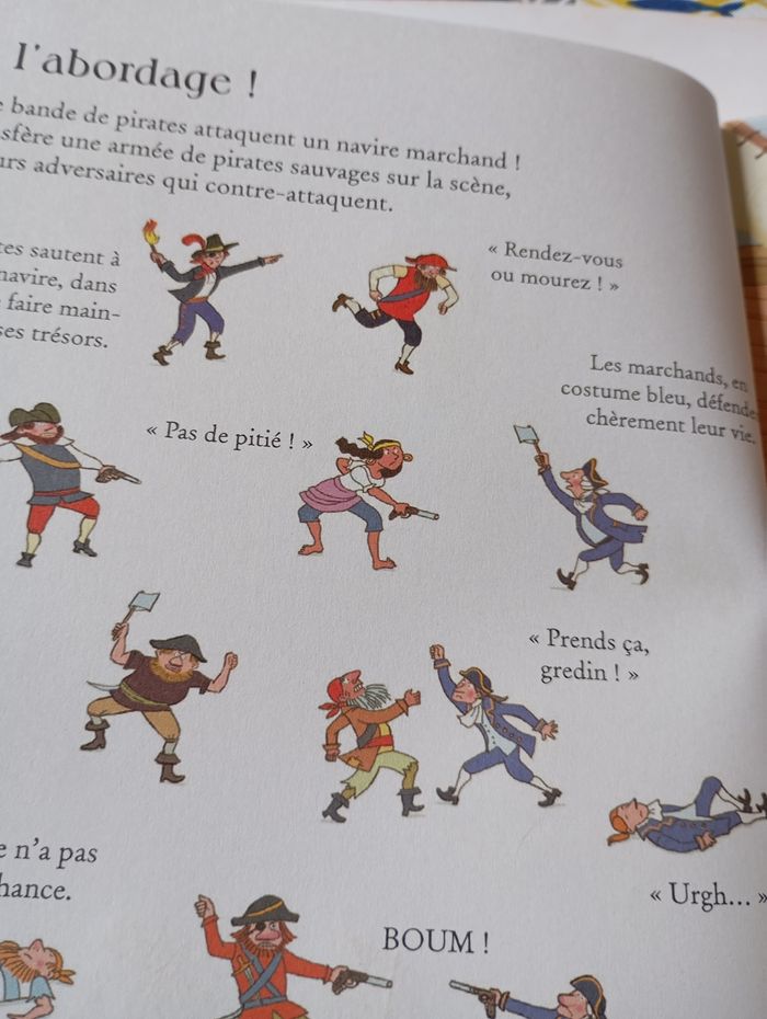 Livre avec décalcomanies les Pirates - photo numéro 3