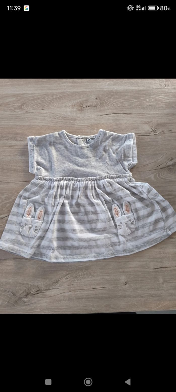 Robe taille 9 mois