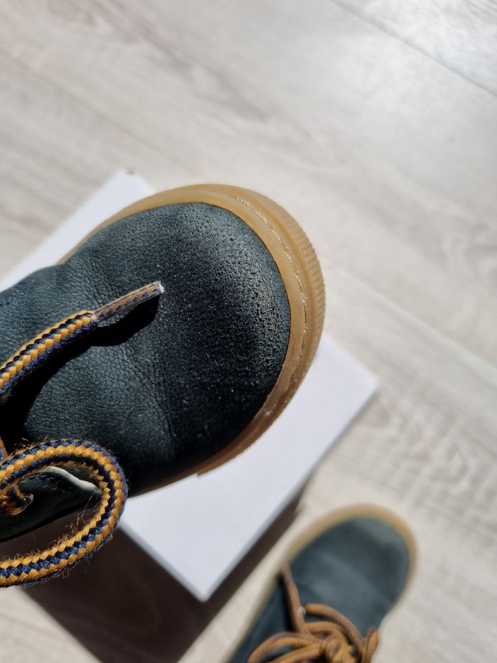 Bottines bleues marine friboo t 24 - photo numéro 10