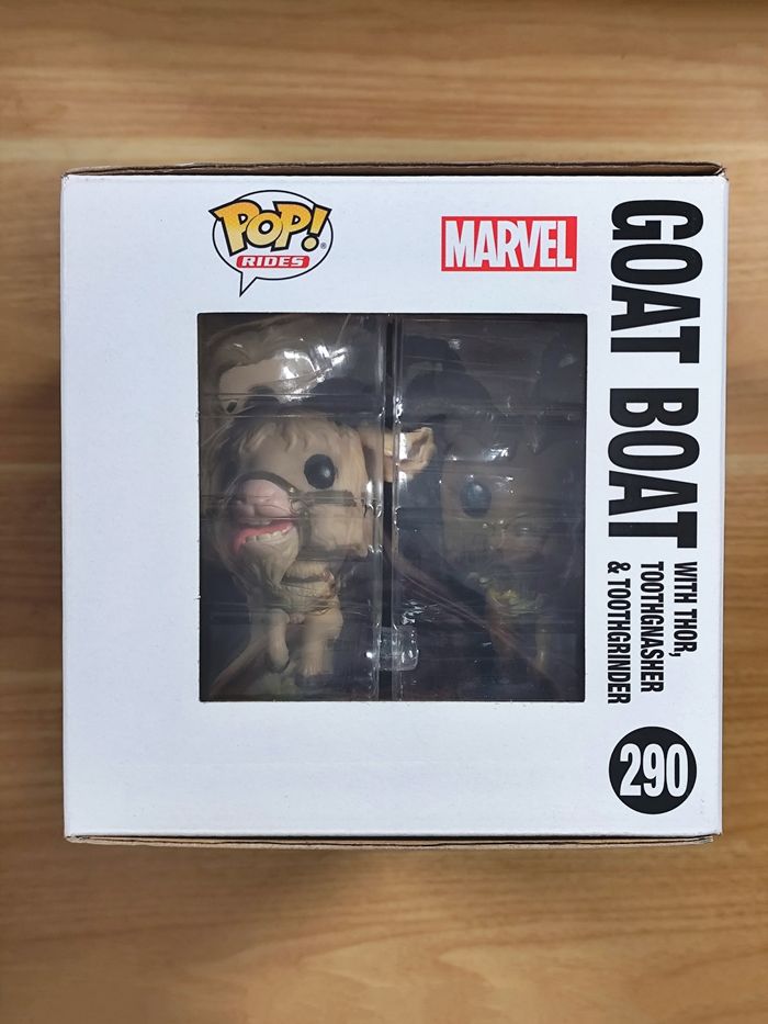 Funko Pop! Rides - Goat Boat With Thor, Toothgnasher & Toothgrinder #290 (Thor Love and Thunder) - photo numéro 2