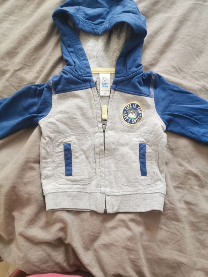 Gilet Baby Club 74 cm - photo numéro 3