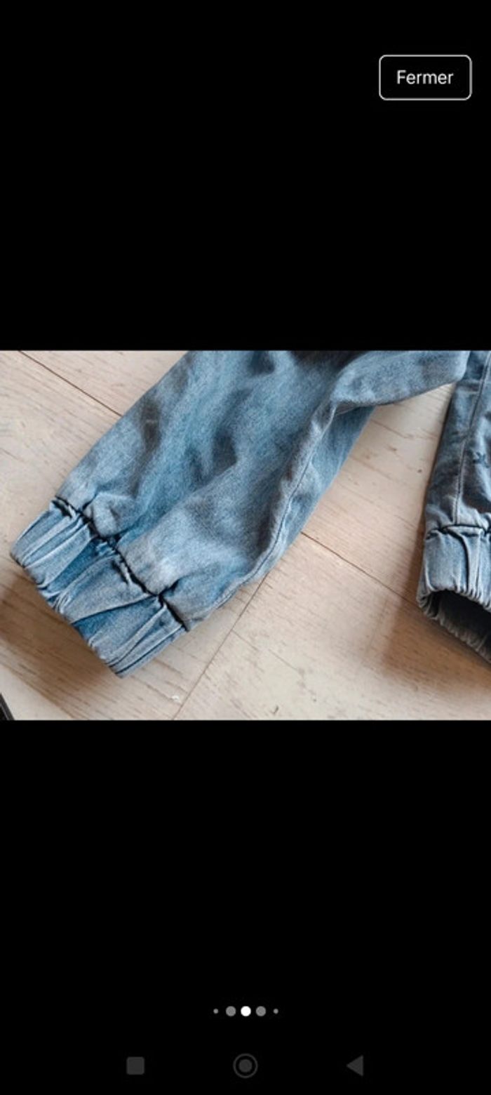 Veste zippée en jean - photo numéro 9