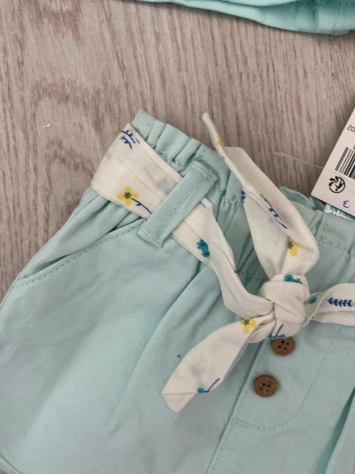 Short et tunique Obaibi Obaïbi taille 6 mois Neuf - photo numéro 2