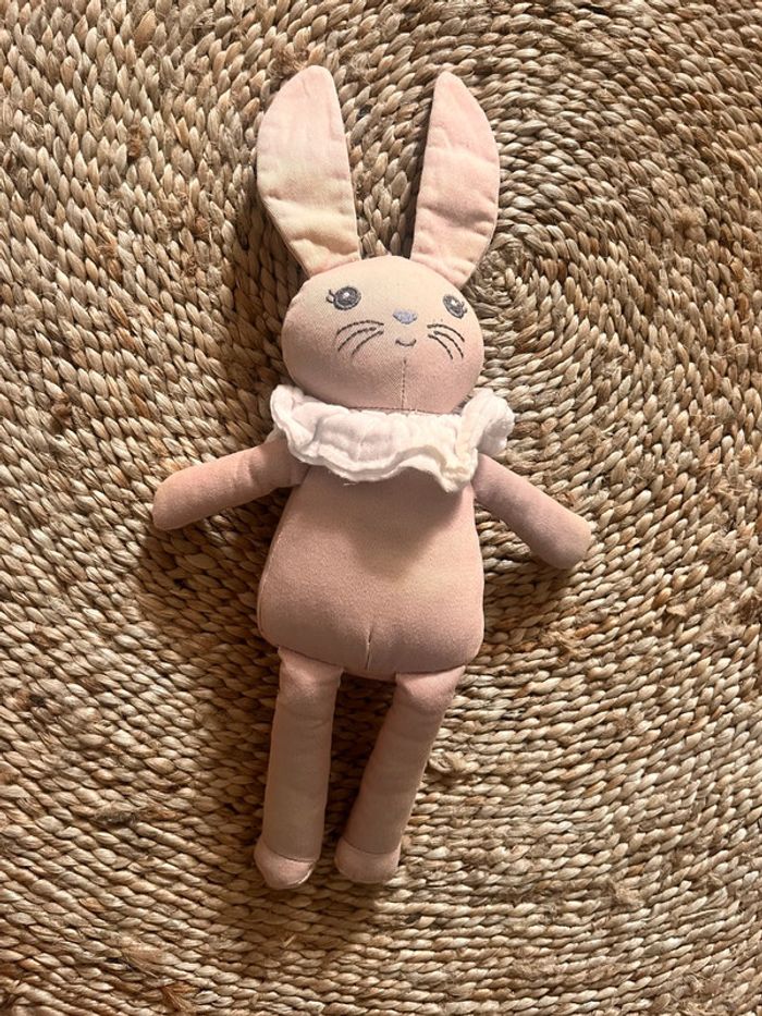 Doudou lapin Elodie détails