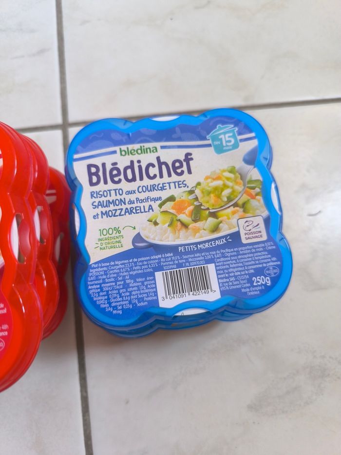 Lot de 9 plats blédichef 15 mois - photo numéro 6