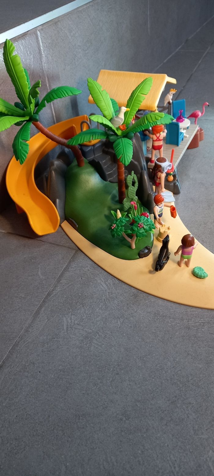 Ile avec vacanciers playmobil - photo numéro 10