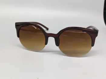 Lunettes de soleil rétro - marron