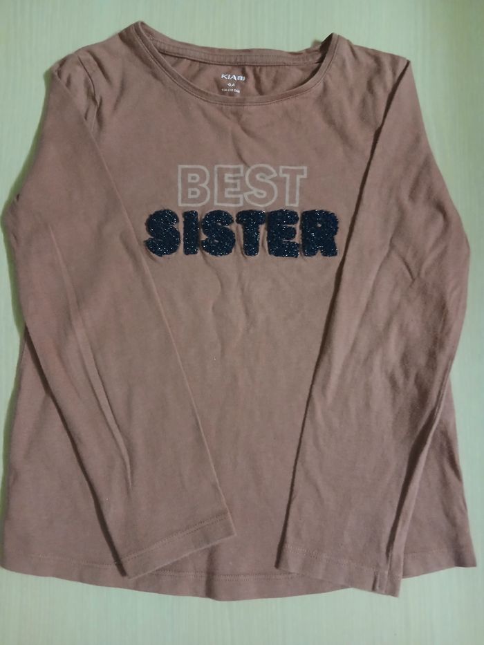 Pull fille en coton taille 6 ans marque kiabi couleur rose fonce tres bonne etat - photo numéro 5