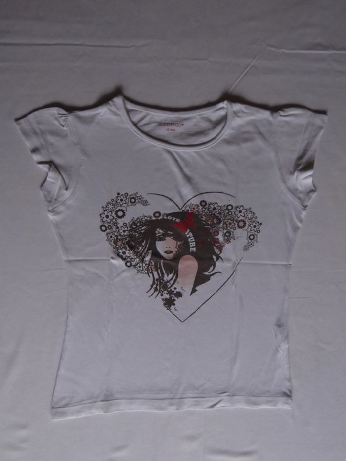 tee-shirt manches courtes 10ans - photo numéro 2