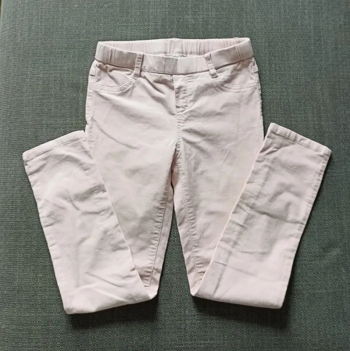 Pantalon velours rose Cyrillus 10 ans Neuf