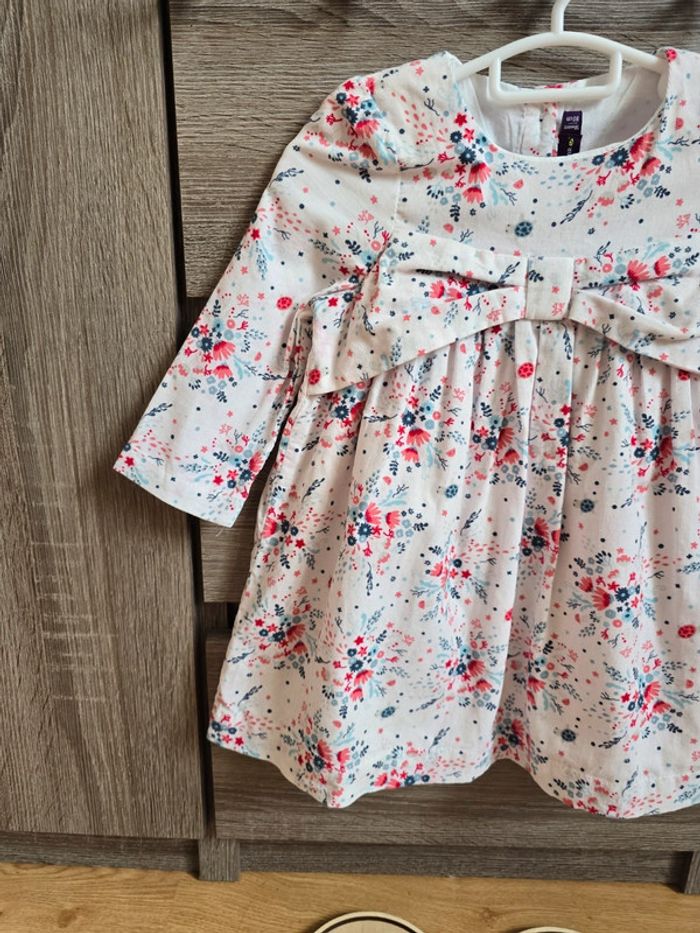 Vêtement Bébé Fille - Robe fleurie - Sergent Major - 18 mois 80 cm - photo numéro 2