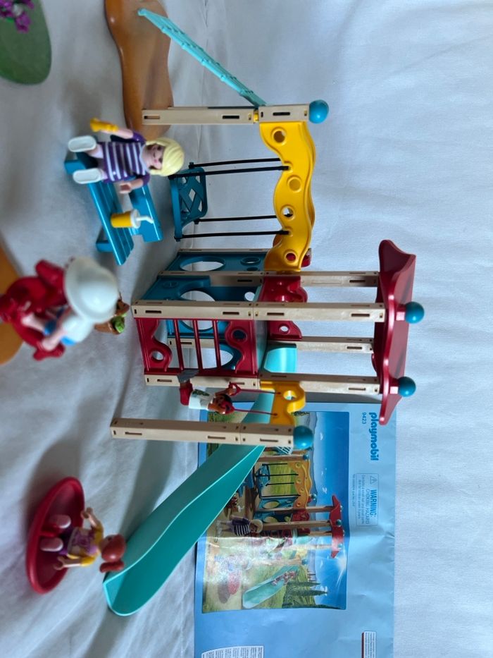 Jeux de construction Playmobil, parc de jeux