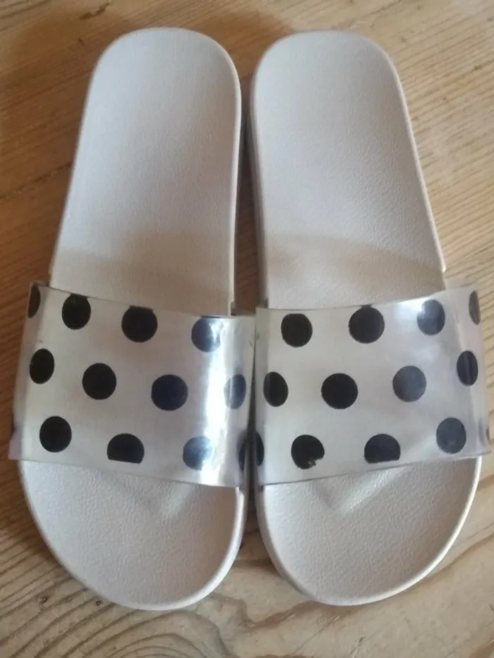 Claquettes Fille à Pois - photo numéro 2