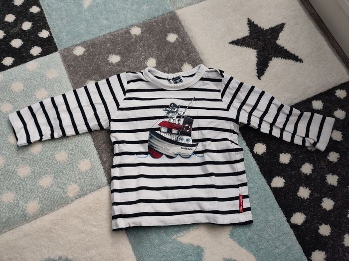 T-shirt manches longues 12 mois terre de marin