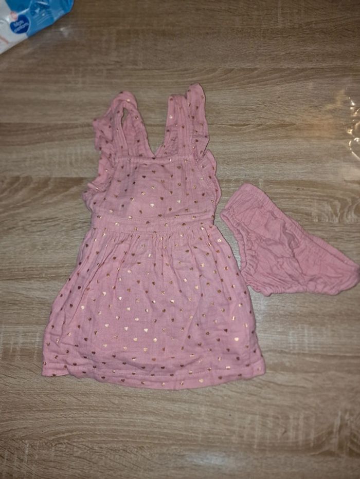 Robe en double gaze 6 mois