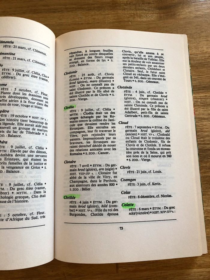 Livre des prénoms - photo numéro 2