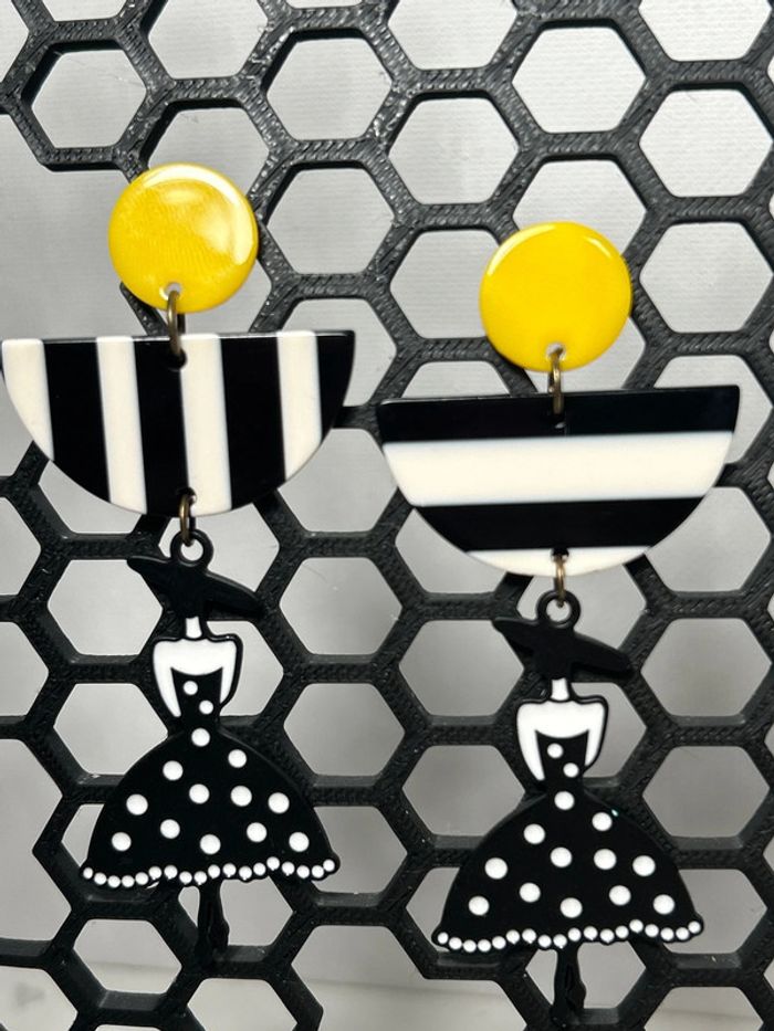 Boucles d’oreilles - Demoiselle 1960