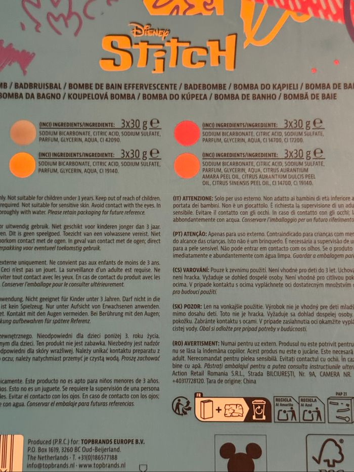 Coffret de bombes de bain Stitch - photo numéro 5