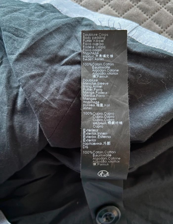 Superbe trench IKKS bleu gris 38 - photo numéro 9