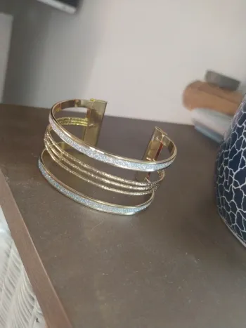 Bracelet doré et argenté neuf