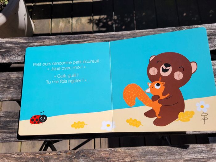 Livre tout carton Éditions Fleurus collection Petit Doux 🐿 Joue avec moi 🐻 71 - photo numéro 7