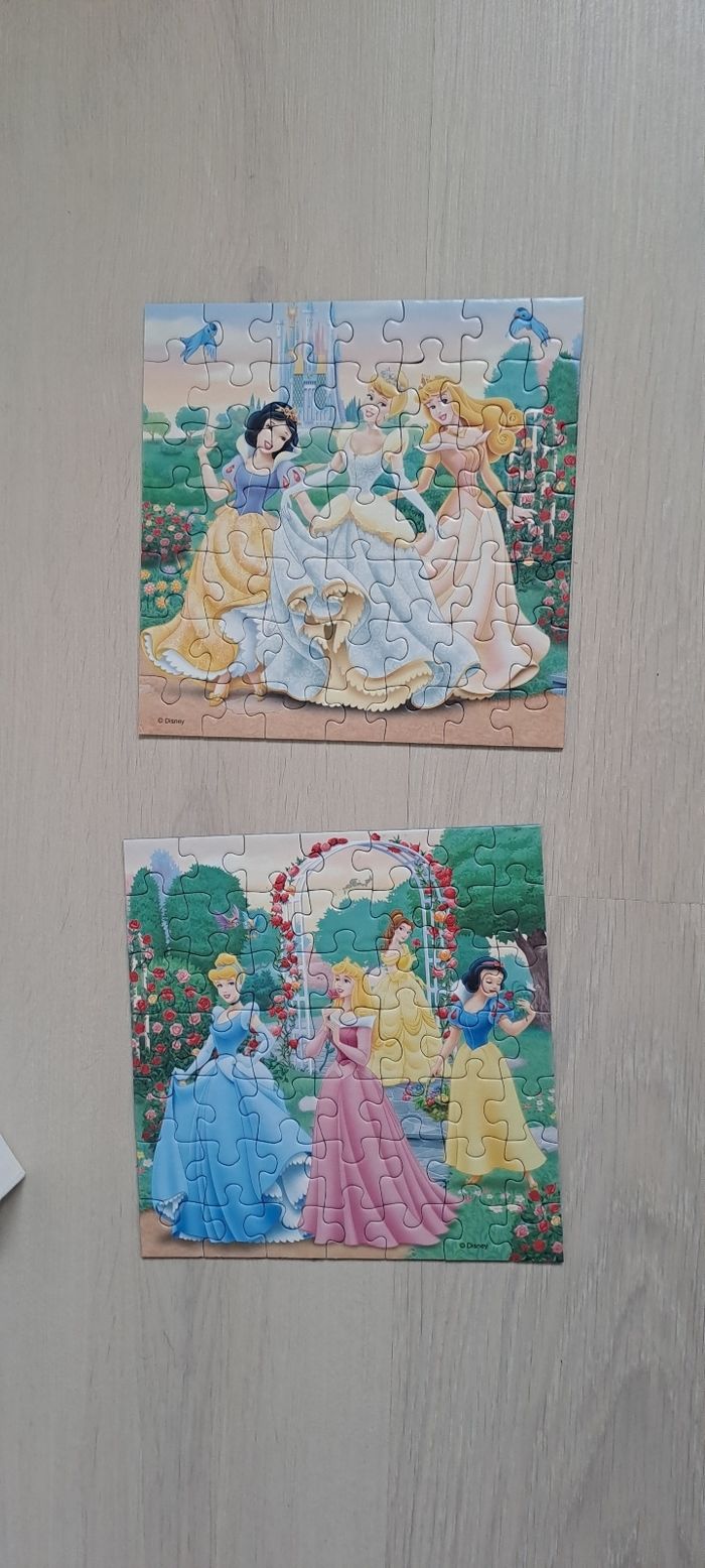 2 puzzle Disney princesses - photo numéro 2