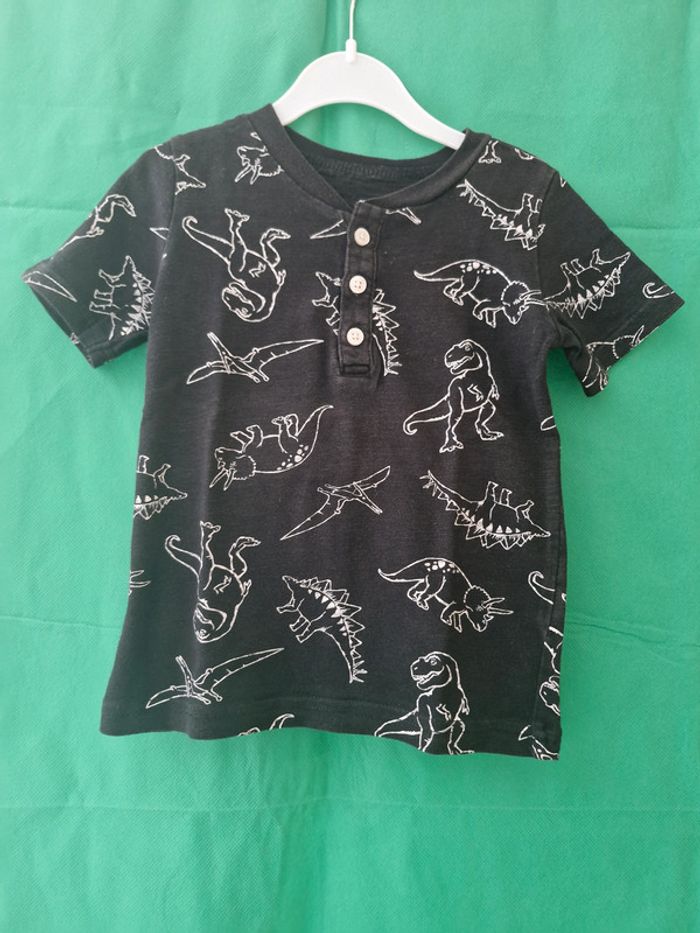 T-shirt manches courtes à motifs dinosaures 2 ans Carter’s - photo numéro 2
