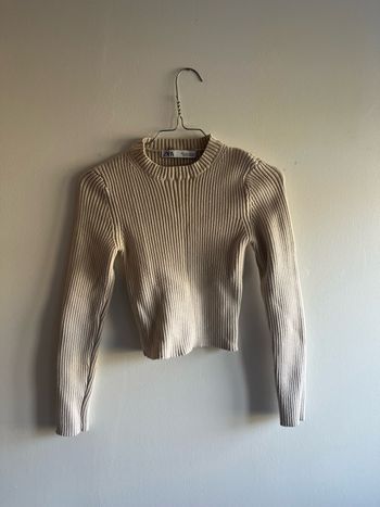 Haut beige Zara
