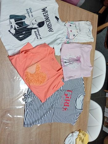 Lot t shirts fille