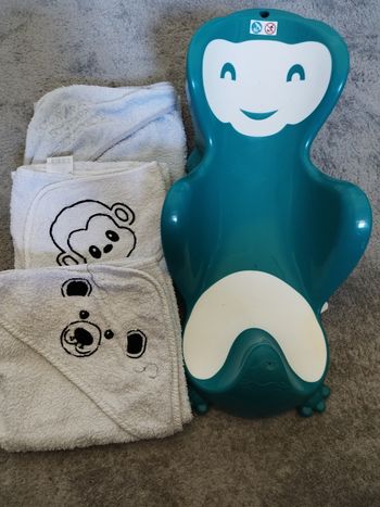 Siège de bain plus lot de serviette