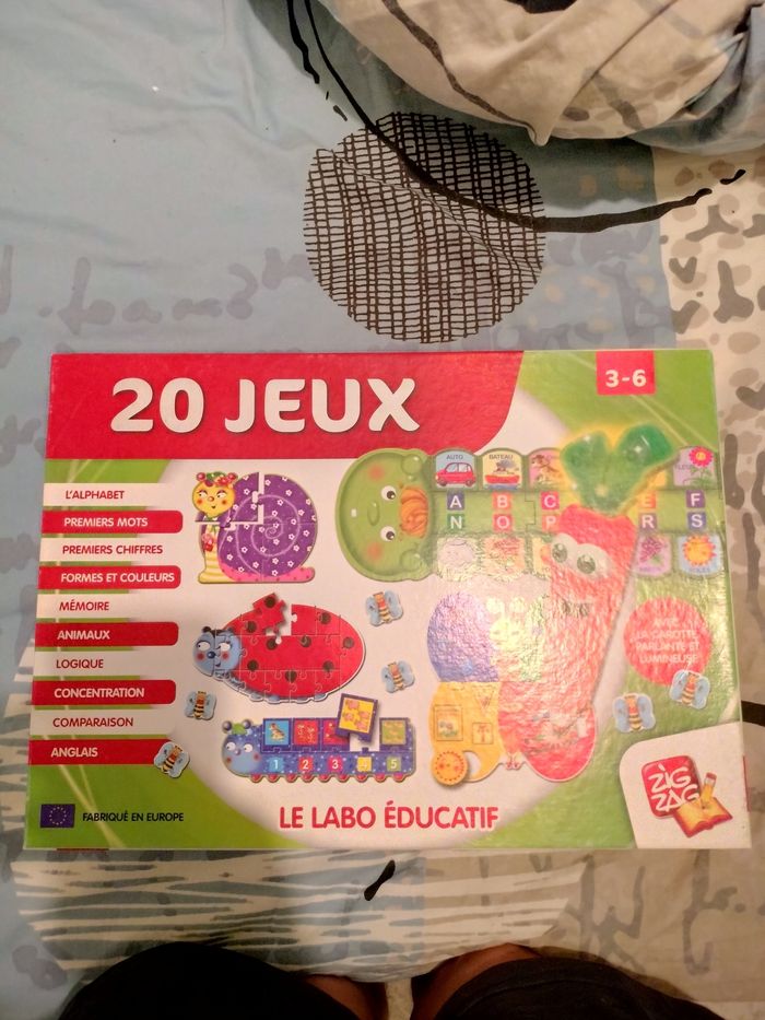 Jeu 20 jeux le labo éducatif en TBE