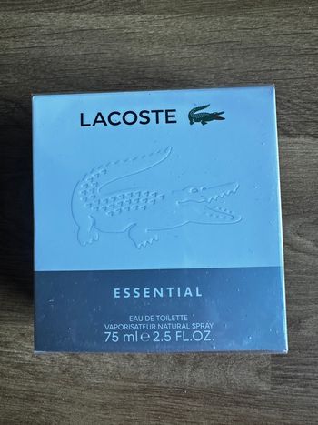 Eau de toilette Essential Lacoste 75 ml Neuf