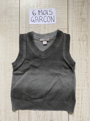 Pull sans manches rock