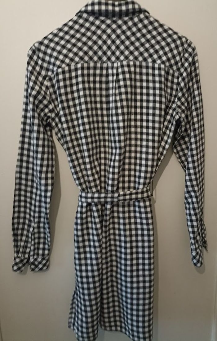 Robe-chemise Vichy noir & blanc – Ultra polyvalente ! - photo numéro 9