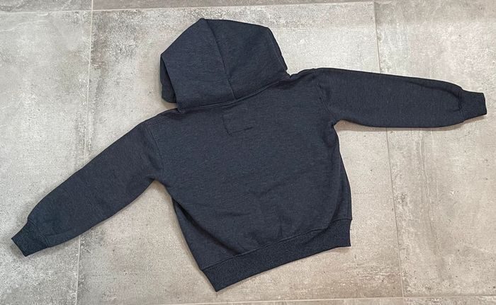 Sweat-shirt à capuche « Amsterdam Industry » bleu-gris taille 1-2 ans-92 cm - photo numéro 2