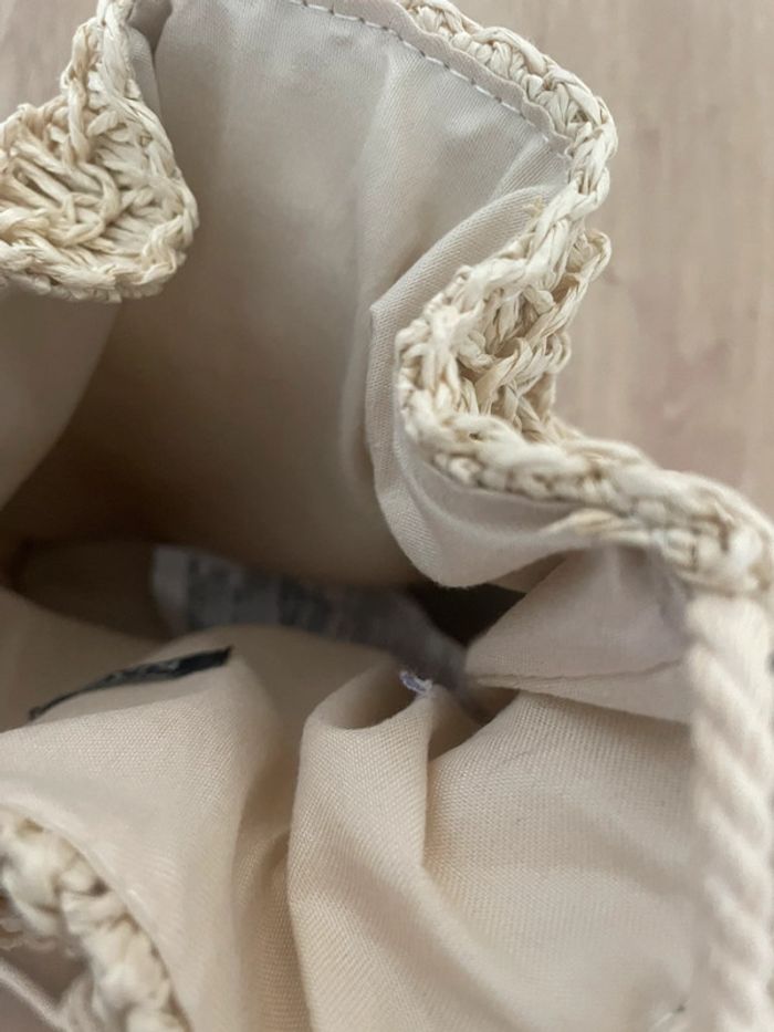 Sac imitation raphia enfant réglable neuf - photo numéro 2