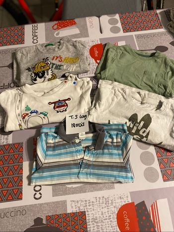 T-shirt manches longues garçon
