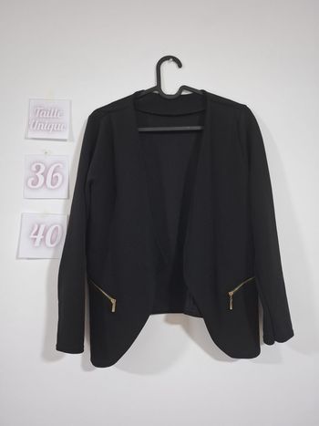 Gilet asymétrique - taille unique - 40%