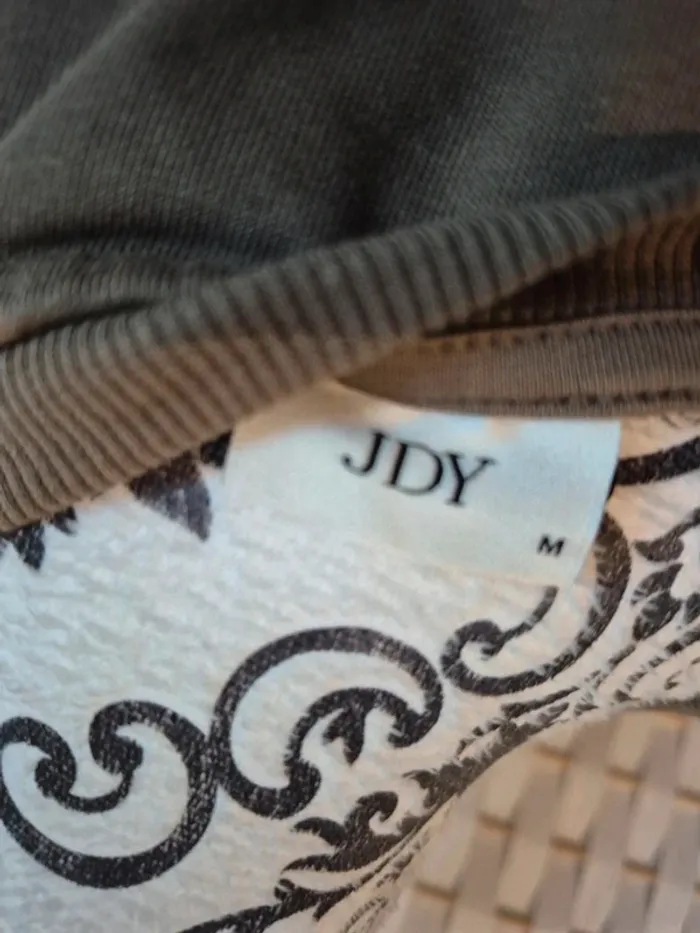 💕Jolie Robe T-shirt / Sweat Kaki JDY femmeTaille M/ 38 💕 - photo numéro 8